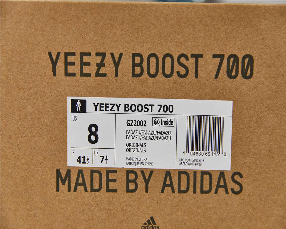 PK GOD ADIDAS YEEZY BOOST 700 FADED AZURE RETAIL MATERIALS READY TO SHIP